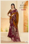 Paalki By Kiyra Viscose Silk Aari Work Saree Wholesalers In Surat
